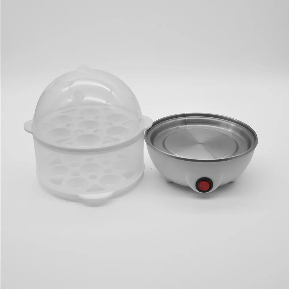 Multifunctional Electric Egg Boiler Single Double Layers Egg Cooker Mini Steamer Poacher Kitchen Cooking Machine