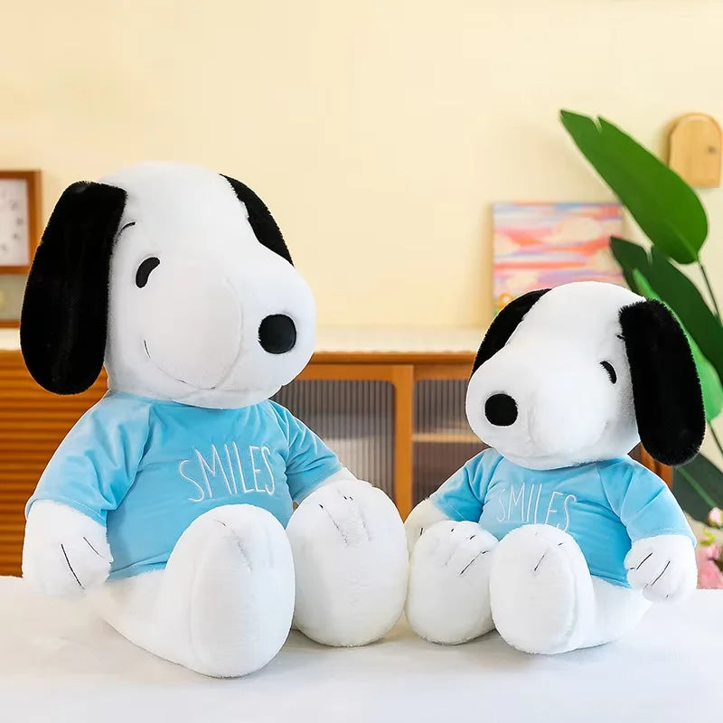 cm New Cartoon Cute Snoopy Plush Toy Pillow Sofa Back Plush Doll Gifts For Children