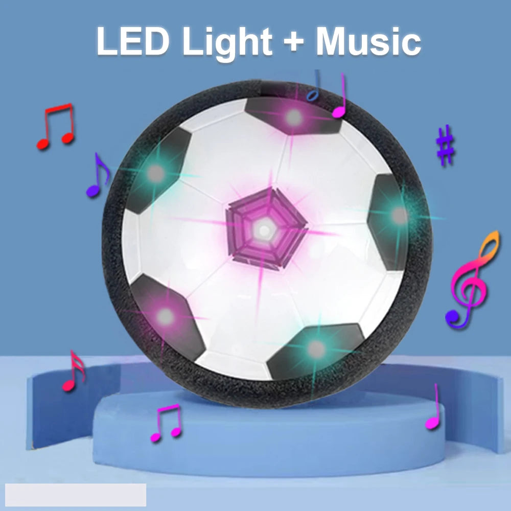 Hover Soccer Ball Toys for Children Electric Floating Football with LED Light Music Soccer Ball Outdoor Game Sport Toys for Kids - Zecs shopping