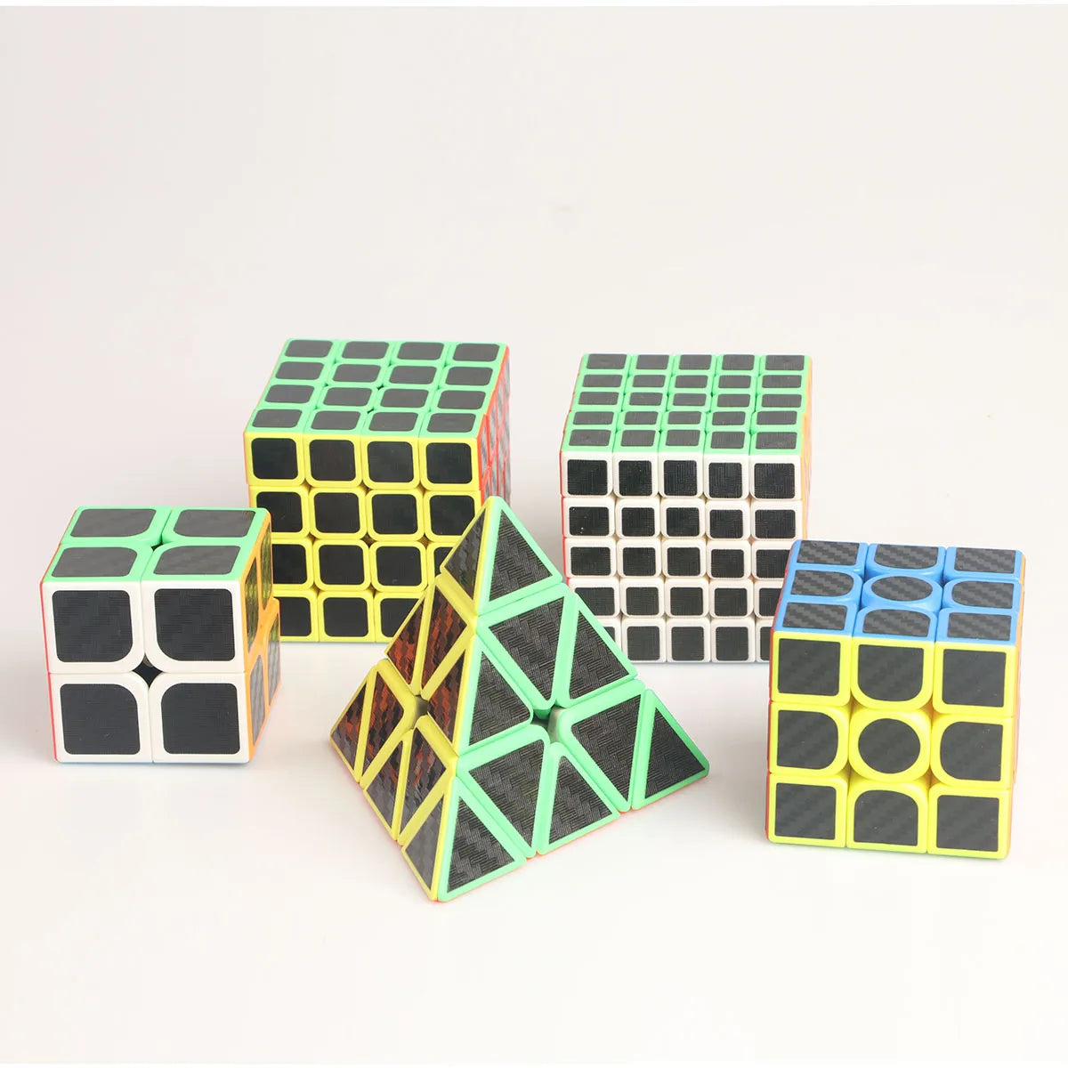 Carbon Fiber Stickers X X X XPyramidprofessional Speed Fun Education Fingertip Pressure Reducing Puzzle Toys Fun Gift for Kids & Family