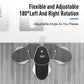 BEISHI Ergonomic Desk Arm Rest – Adjustable Wrist Support with Rotating Mouse Pad Holder