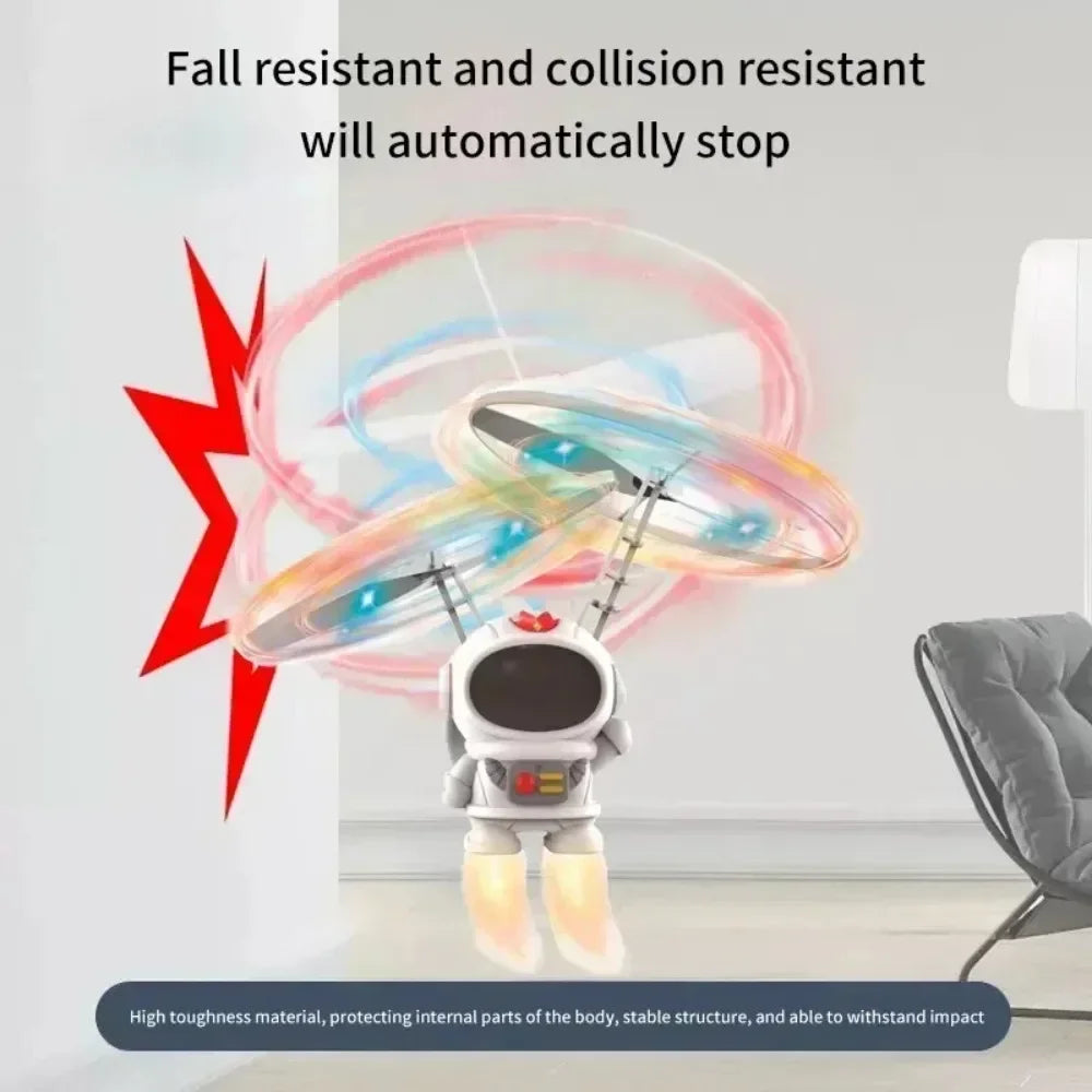 Levitating Luminous Flying Robot Astronaut Toy Aircraft Hand-controlled Premium & Affordable