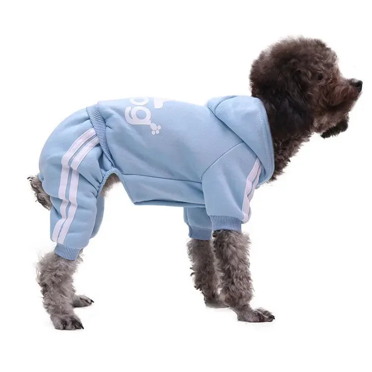Winter Pet Clothes Dogs Hoodies Jumpsuit Warm Sweatshirt for Small Medium Large Dogs Jacket Clothing Pet Costume Dogs Clothes - Zecs shopping