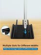 Adjustable Vertical Laptop Stand – Space-Saving Desktop Holder for MacBook, Tablets & Phones