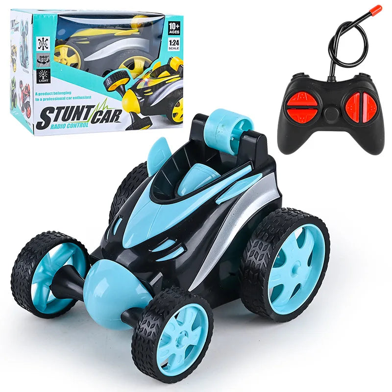 RC Stunt Car Flip Spin & Race Toy for Kids