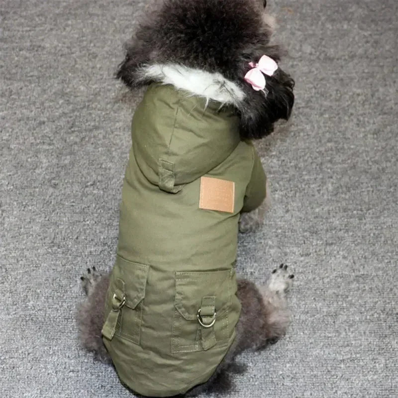 Winter Dog Clothes Puppy Pet Dog Coat Jacket For Small Medium Dog Thicken Warm Chihuahua Yorkies Hoodie Pets Clothing - Zecs shopping