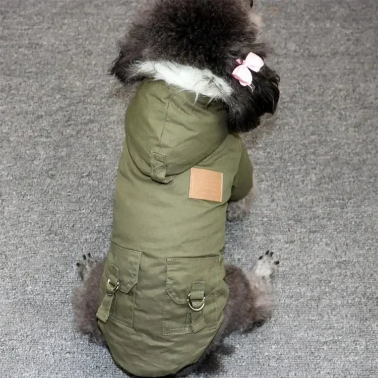 Winter Dog Clothes Puppy Pet Dog Coat Jacket For Small Medium Dog Thicken Warm Chihuahua Yorkies Hoodie Pets Clothing - Zecs shopping