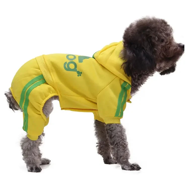 Winter Pet Clothes Dogs Hoodies Jumpsuit Warm Sweatshirt for Small Medium Large Dogs Jacket Clothing Pet Costume Dogs Clothes - Zecs shopping
