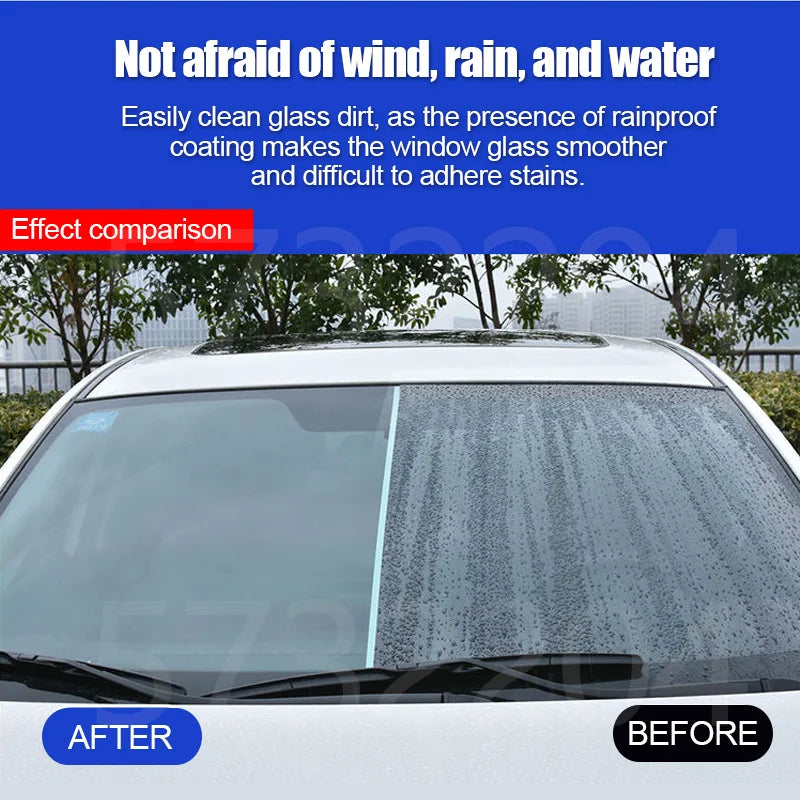 Car Water Repellent Spray Hydrophobic Anti-Rain Coating for Windshield & Mirrors