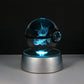 Pokemon 3D Crystal Ball LED Night Light – Pikachu, Gengar, Eevee & Mewtwo Collectible Lamp