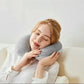 Soft Foam Particle Travel Pillow – Cozy Neck Cushion for Car, Flight & Office Comfort