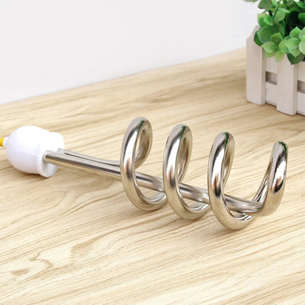 Mini V W Electric Water Heater Instant Boiling Hot Water Milk Coffee Travel Hotel Portable Stainless Steel Heaters EU Plug