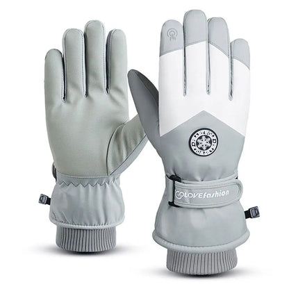 Waterproof Winter Ski Gloves – Touchscreen Snowboard & Motorcycle Gloves for Men & Women