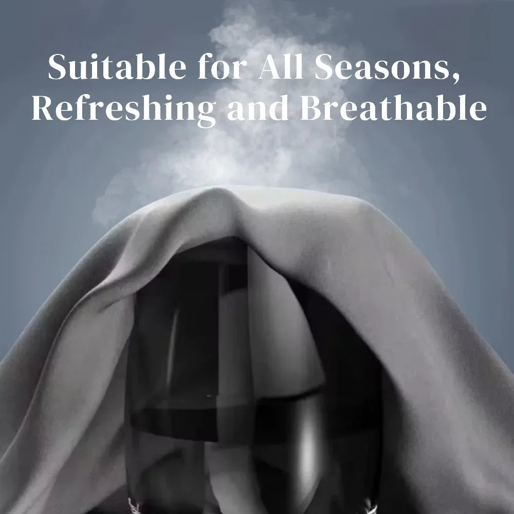 Memory Foam Car Neck & Lumbar Pillow Breathable Headrest & Back Support