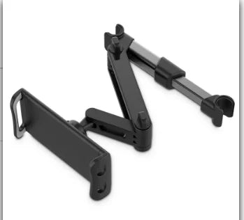 Universal Telescopic Car Headrest Tablet Holder – Adjustable Backseat Phone & Tablet Mount