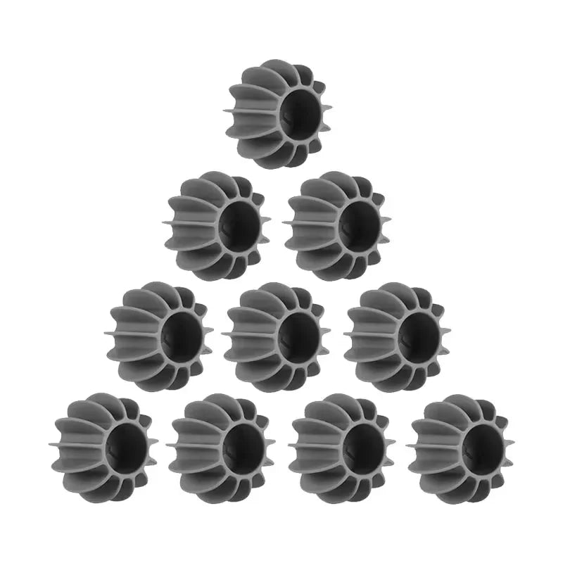 Silicone Laundry Balls Reusable Anti Binding Anti Angle Cleaning Ball Washing Machine Supplies for Cleaning and Washing Balls