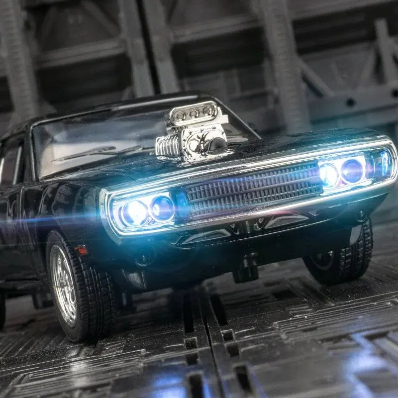 1970 CHARGER Alloy Car 🏎️💥 | Pull-Back Diecast Model for Kids & Collectors