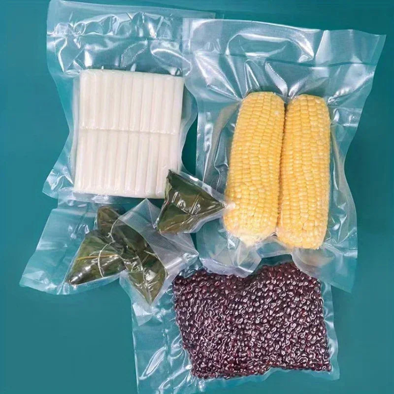 pcs Vacuum Sealer Bags Disposable Airtight Compression Bag Transparent Food Packaging Bag For MeatFruit And Vegetable