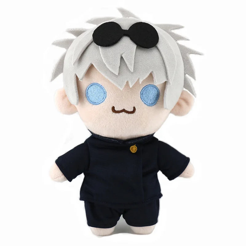 🧸 21cm Jujutsu Kaisen Plush – Cute Gojo Satoru & Geto Suguru Soft Toy ✨ Anime Collectible for Kids & Fans 🎌