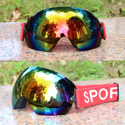 Professional Anti-Fog Ski Goggles – Lightweight UV Protection Snowboard Glasses for Men & Women