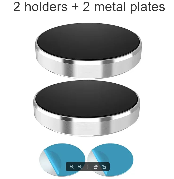 Magnetic Phone Car Holder Stand Universal Magnetic Mount Bracket Stick on Car Dashboard Wall for iPhone Samsung Xiaomi Huawei - Zecs shopping