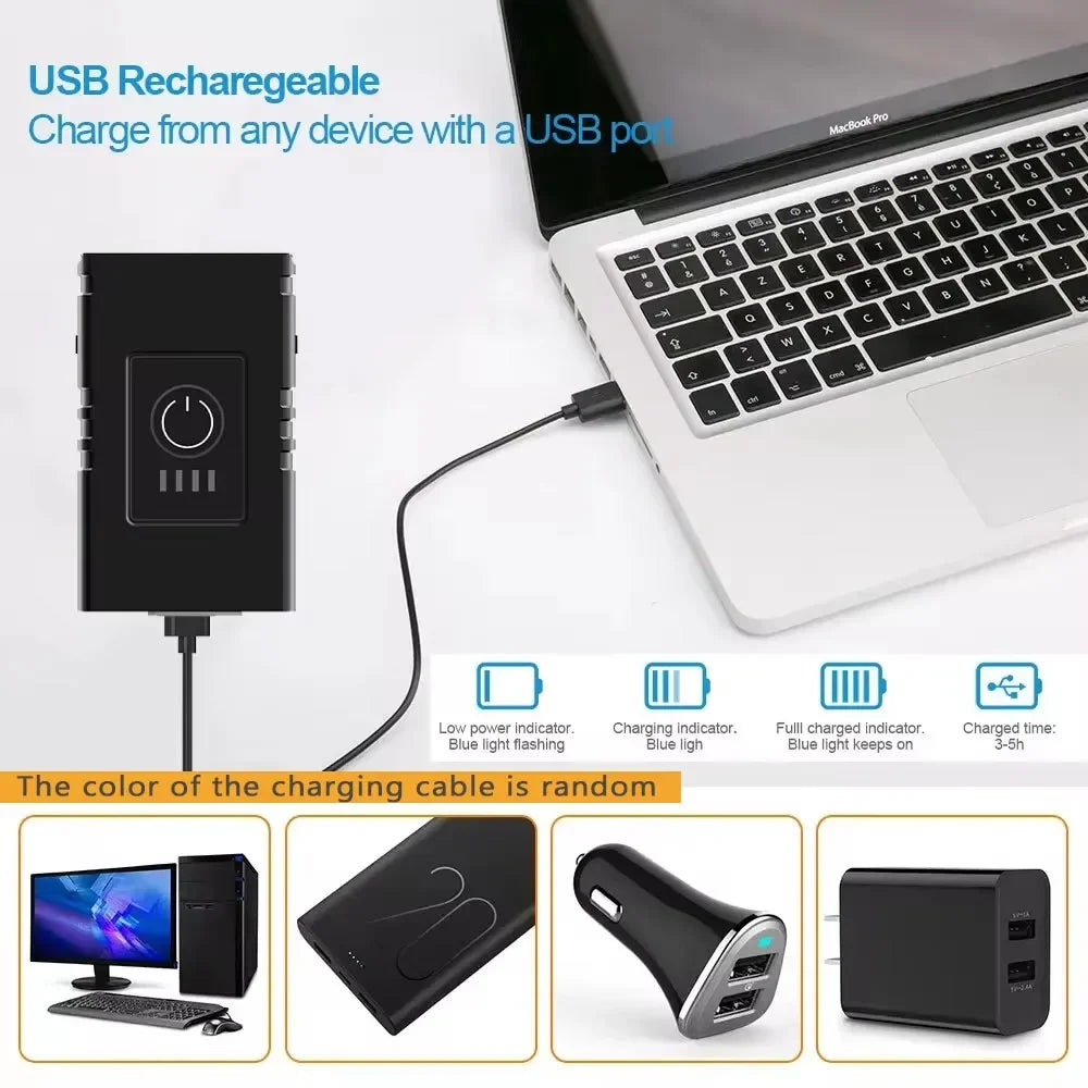 BK Bike Light T LED USB Rechargeable Bicycle Lights Modes MTB Flashlight Bicycle Headlight for Cycling Bicycle Front Lamp