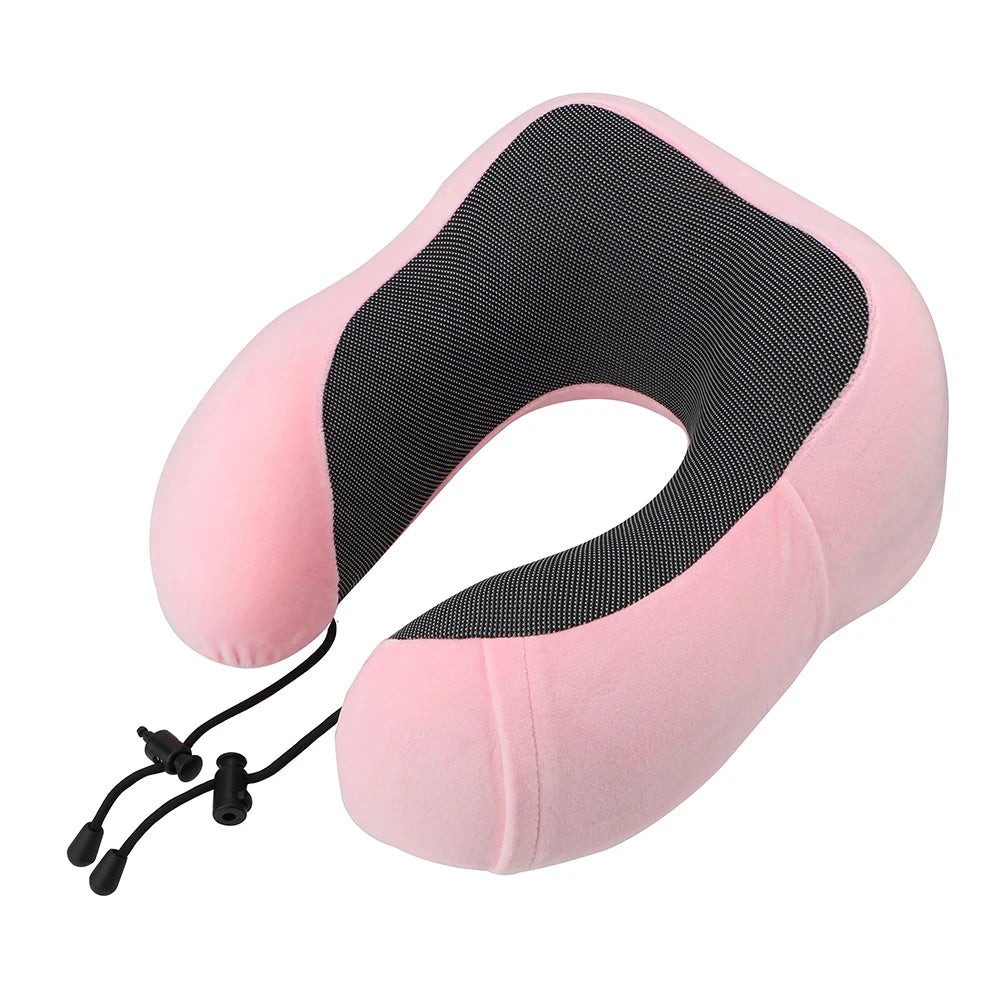Soft Travel Pillow U Shaped Travel Healthcare Memory Foam Neck Cervical Airplane Pillow Neck Cushion - Zecs shopping