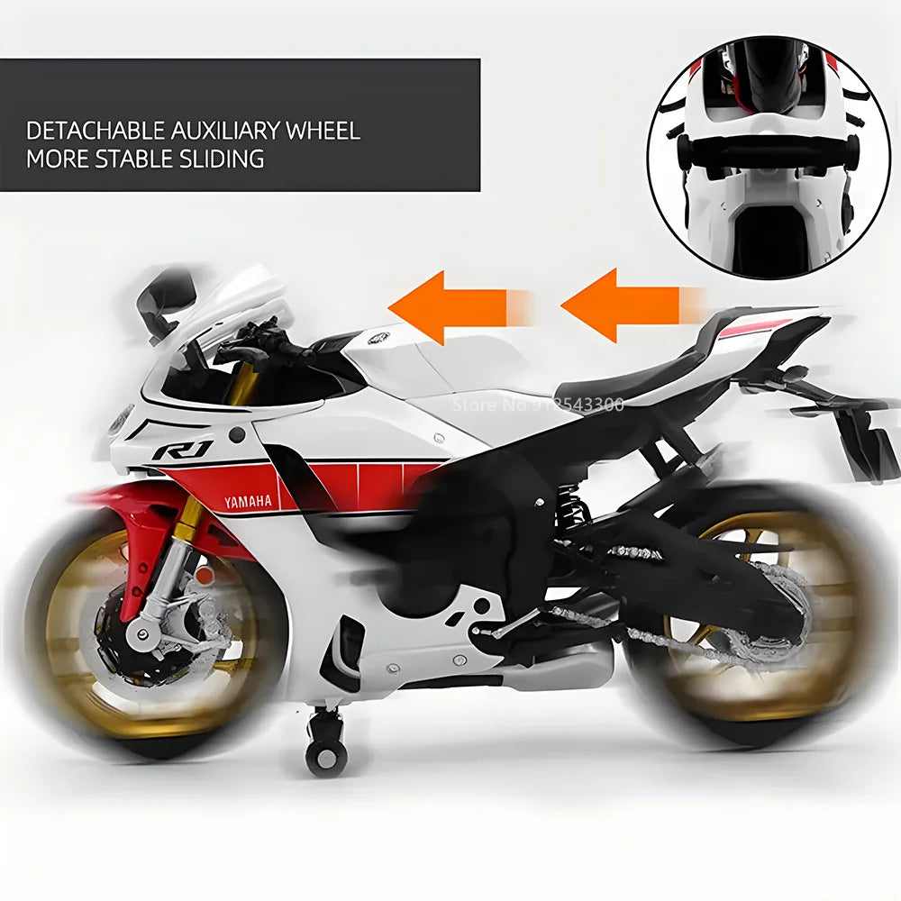 Yamaha YZF-R1M Alloy Motorcycle 🏍️💨 | Diecast Model Toy for Kids & Collectors
