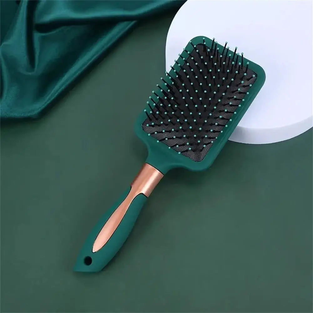 Marseilis Air Cushion Hair Brush 💆‍♀️✨ | Scalp Massage, Anti-Static Detangle & Salon Styling Tool