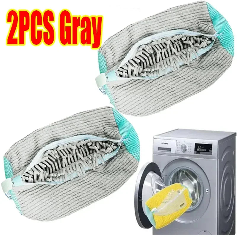 1-2PCS Washing Shoes Bag Mesh Shoes Bag Machine Travel Storage Bags Portable Anti-deformation Protective Clothes Organizer - Zecs shopping