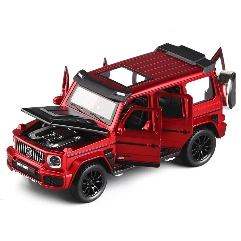 G Alloy Car Model Simulation Toy Diecast Vehicles Off-Road Suv With Sound