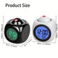 Portable LCD Projection Alarm Clock – LED Digital Display Clock for Bedroom & Living Room