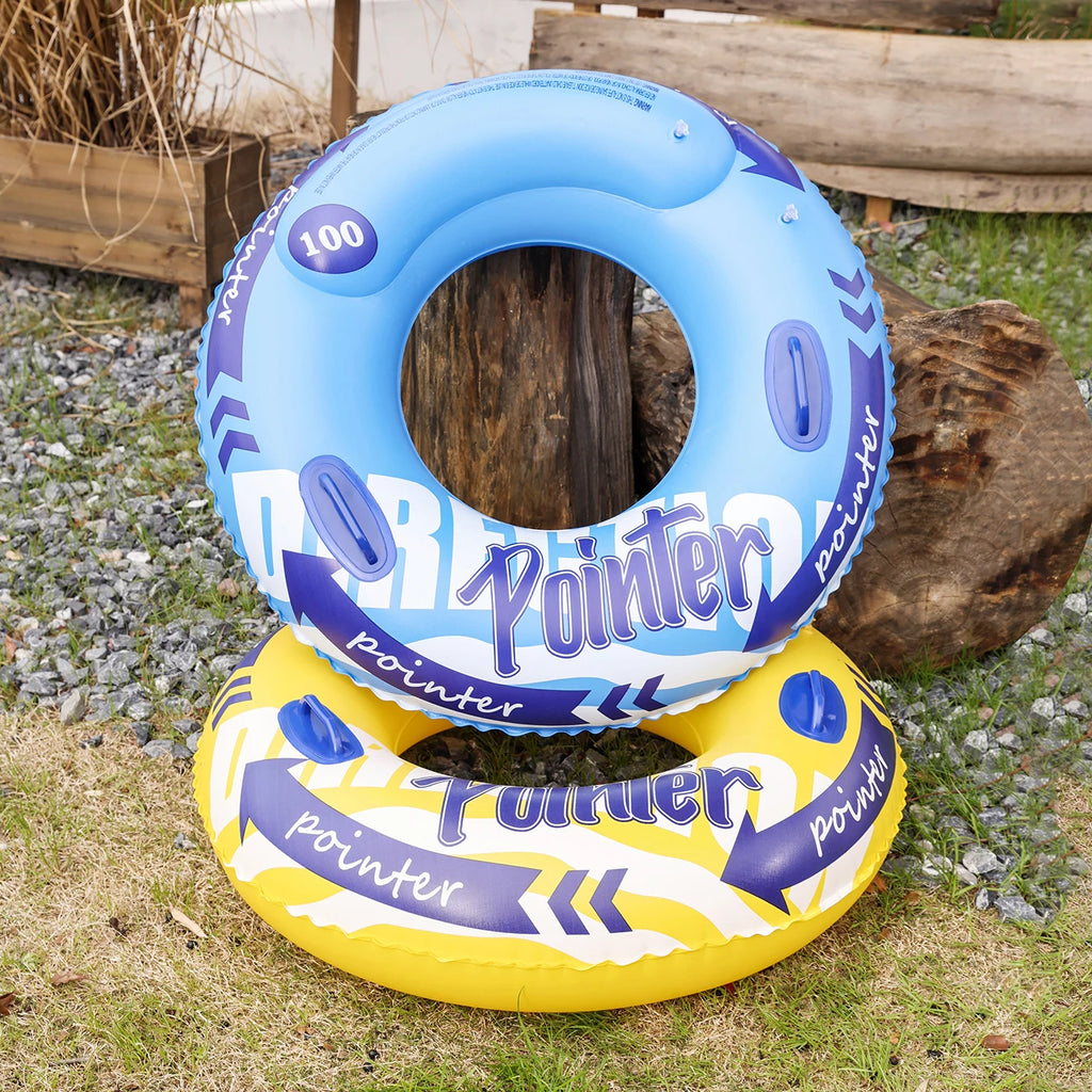 Double Balloon Inflatable Swim Ring Pool Floaties & Inner Tube for Adults