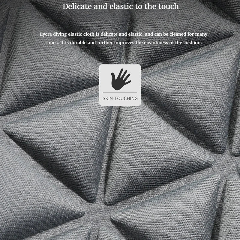 D Suspended Car Seat Cushion Four-Season Comfort Seat Cover with Embossed Pattern