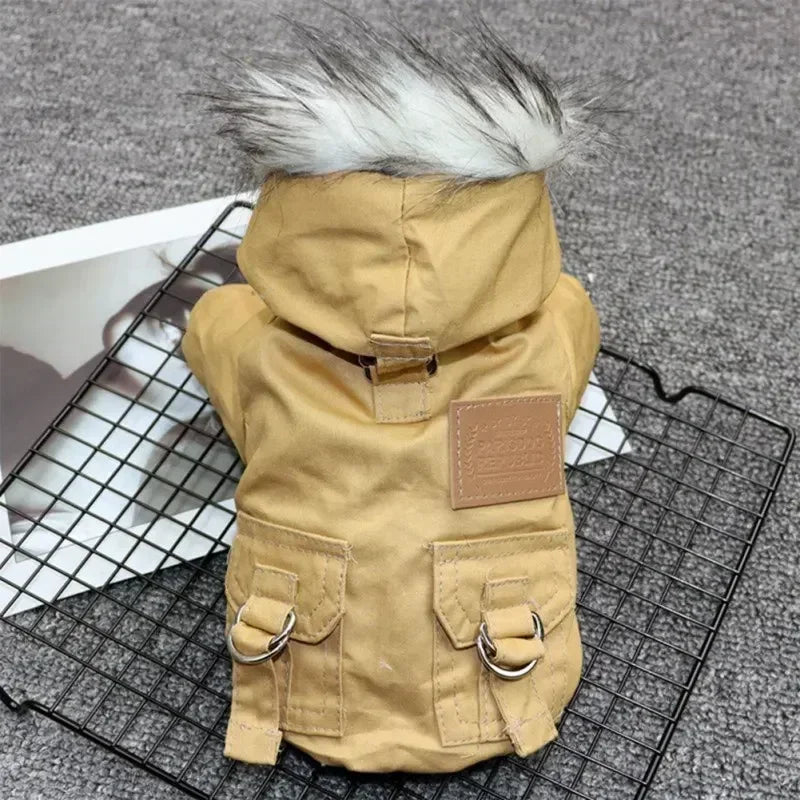 Winter Dog Clothes Puppy Pet Dog Coat Jacket For Small Medium Dog Thicken Warm Chihuahua Yorkies Hoodie Pets Clothing - Zecs shopping