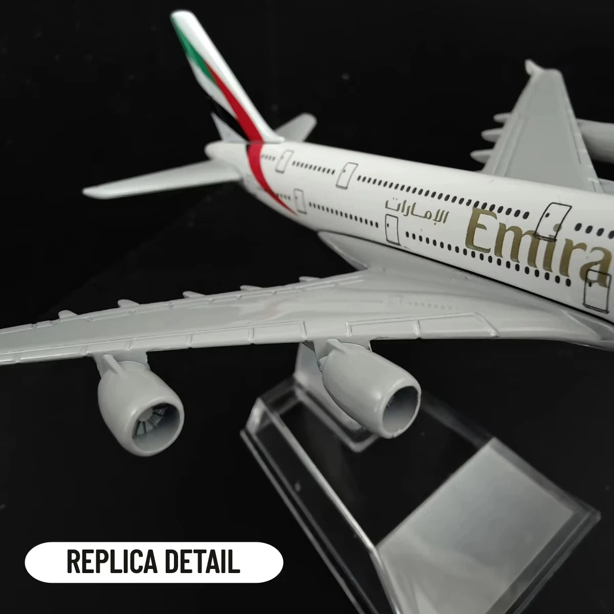 Emirates Airlines A & B Diecast Planes Collectible Aircraft Model Toys for Kids