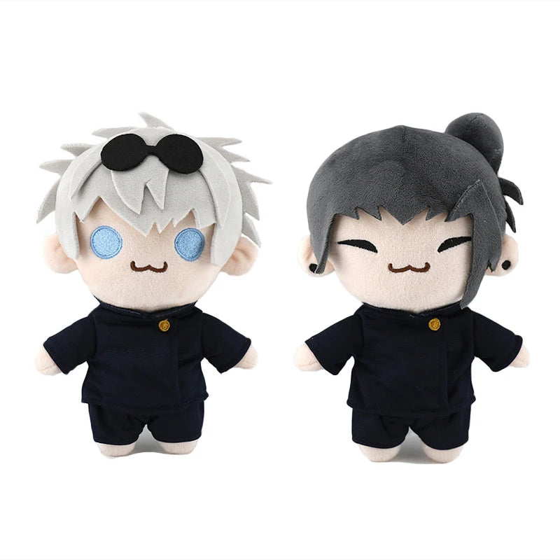 cm Jujutsu Kaisen Plush Cute Gojo Satoru & Geto Suguru Soft Toy Anime Collectible for Kids & Fans