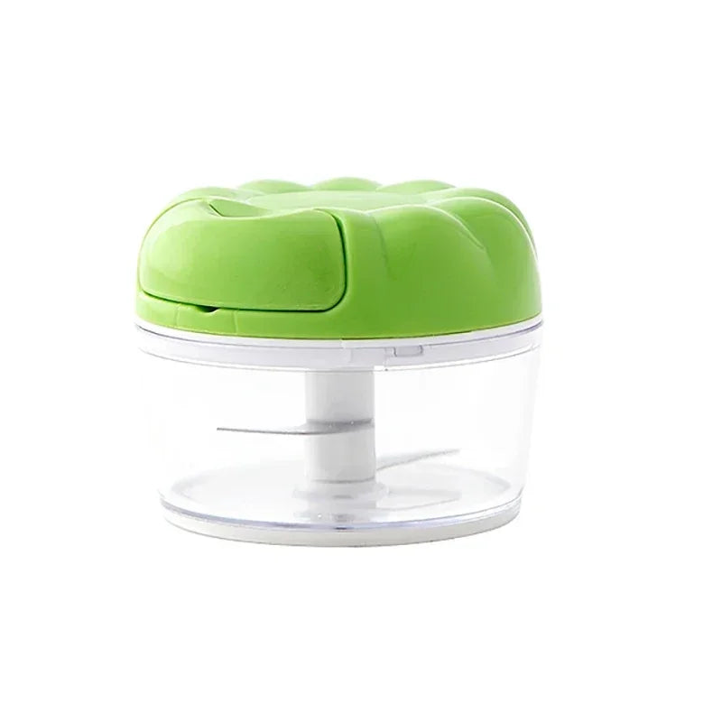 Portable Vegetable and Food Cutter Manual Garlic Puller Fruit Chopper Multi-function Meat Grinder Vegetable Cutter Kitchen Tool