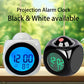 Portable LCD Projection Alarm Clock – LED Digital Display Clock for Bedroom & Living Room