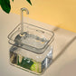 Cat Water Fountain Auto Filter Transparent Cat Drinker USB Electric Mute Recirculate Filtering Drinker for Cats Water Dispenser - Zecs shopping