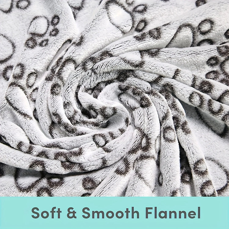 Soft Fluffy High Quality Pet Blanket Cute Cartoon Pattern Pet Mat Warm and Comfortable Blanket for Cat Dogs - Zecs shopping