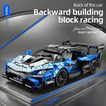 451PCS City Speed Racing Car Building Blocks – Luxury Super Racer Brick Toy Set