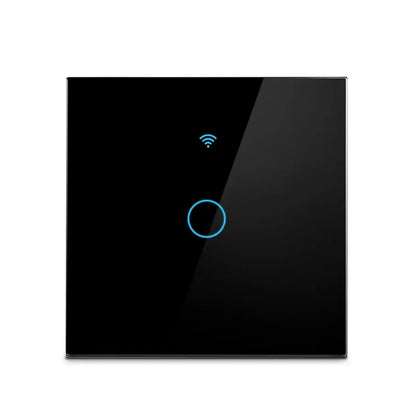 Tuya WiFi Smart Touch Switch – Alexa Compatible RF433 Wall Light Switch (No Neutral Wire)