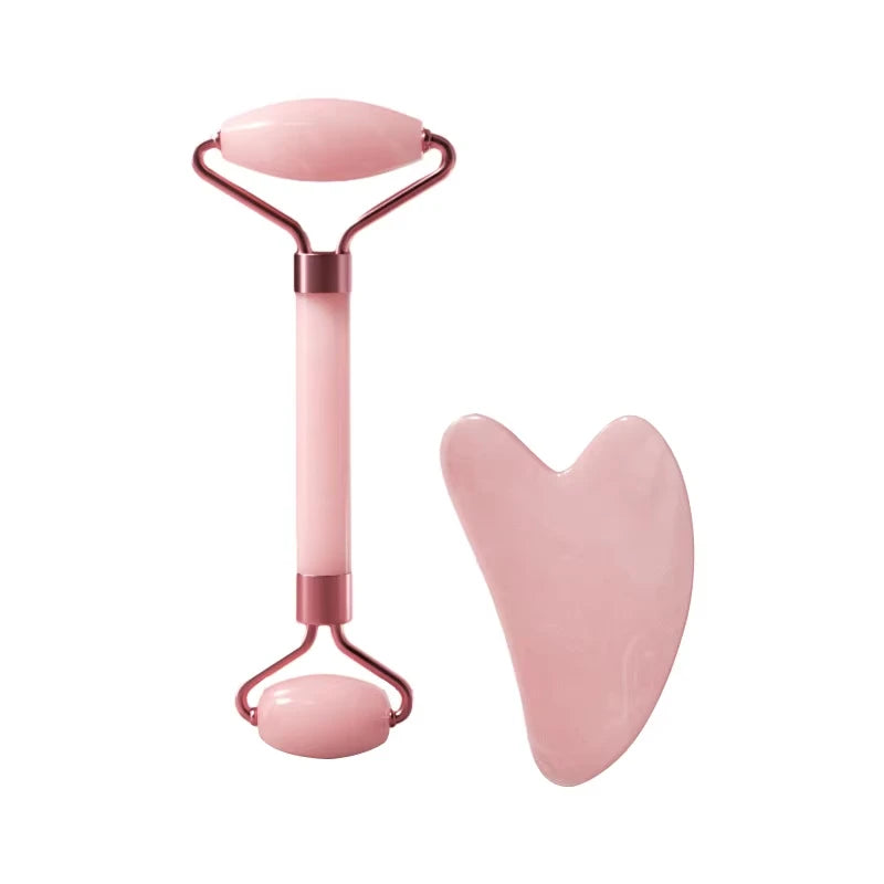 Resin Face & Neck Roller 🌸✨ | Eye Massage Tool & Gua Sha Board for Skincare & Relaxation