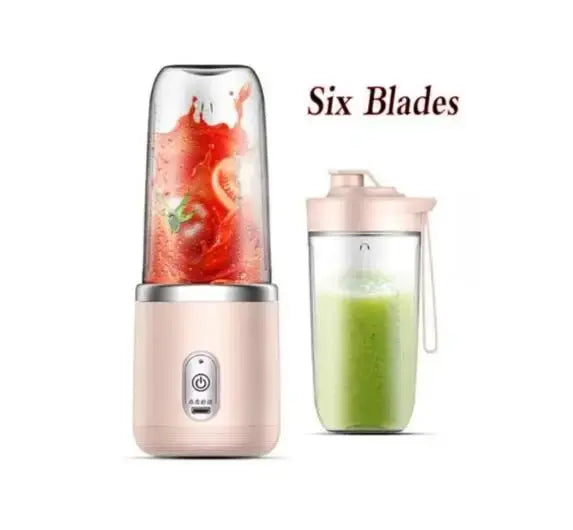 Portable Blender Bottle Electric Blades Multifunction Juice Blender Fresh Juice Smoothie Blender Ice CrushCup Food Processor