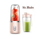 Portable Electric Blender Bottle – USB Rechargeable Smoothie & Fresh Juice Maker