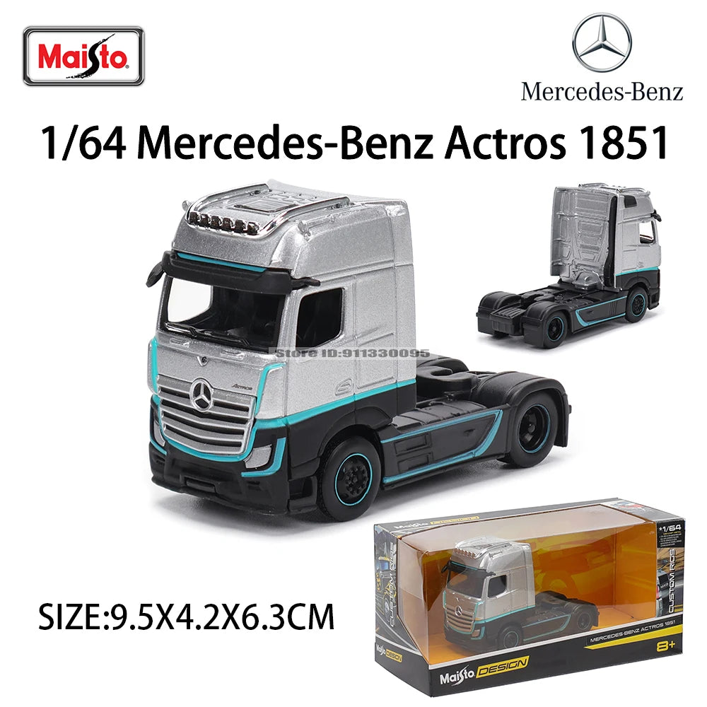 Mercedes-Benz MACK Anthem Trailer Alloy Model & Collectible Toy