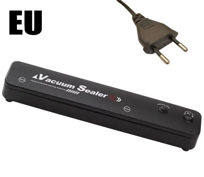 VV electric vacuum sealant packaging machine with vacuum bag link household food fresh black vacuum sealing machine NEW