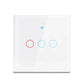 Tuya WiFi Smart Touch Switch – Alexa Compatible RF433 Wall Light Switch (No Neutral Wire)