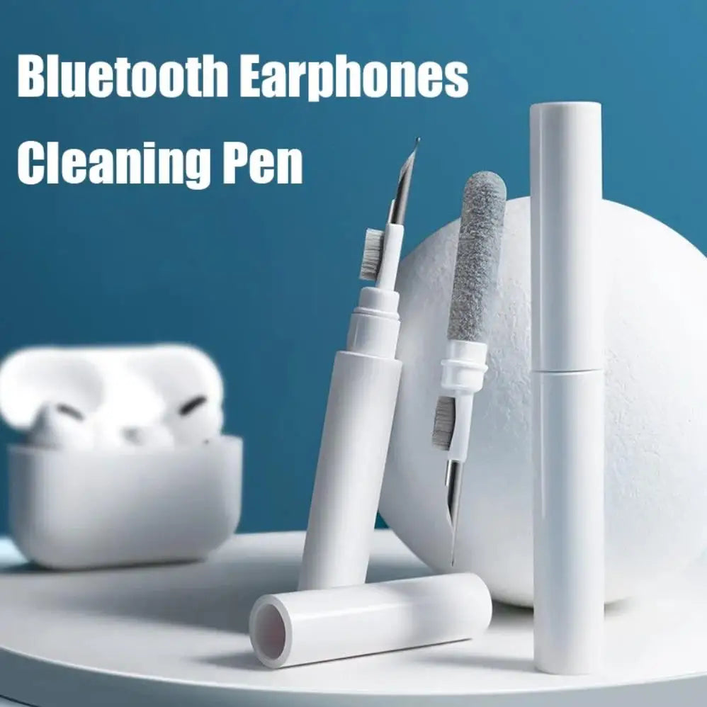 1pc Portable Bluetooth Earphone Plug Cleaning Tool Cleaning Set Dust Cleaning Pen Earphone Plug Cleaning Brush - Zecs shopping